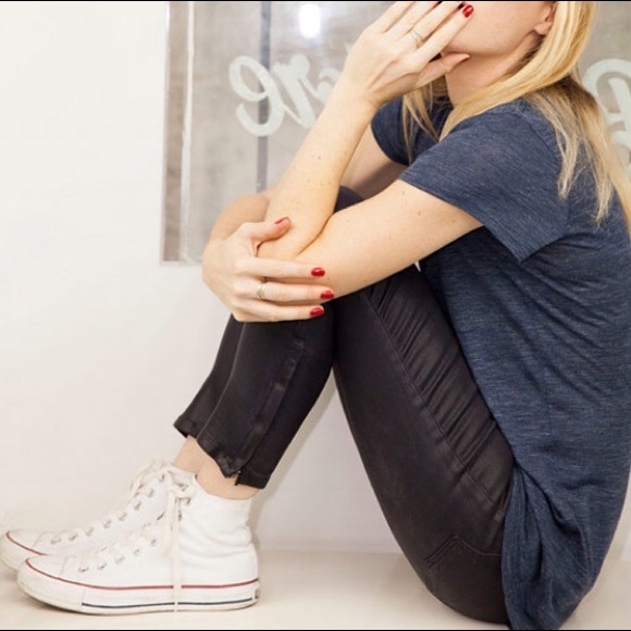 White Converse High Tops