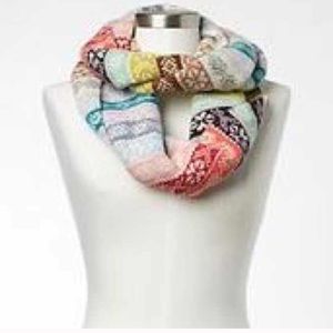Gap Fair Isle multi color infinity scarf