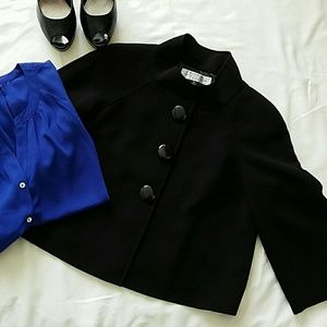Tahari black Aline jacket
