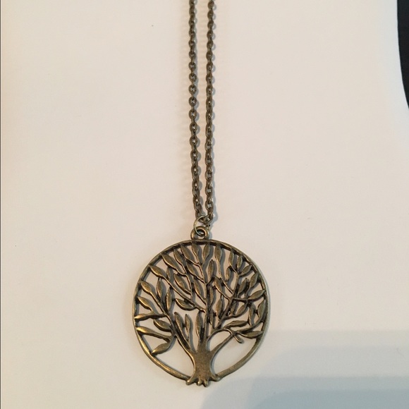 Handmade Jewelry - Tree of life antique bronze necklace