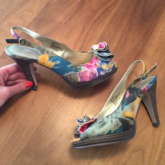 Madden Girl floral heels