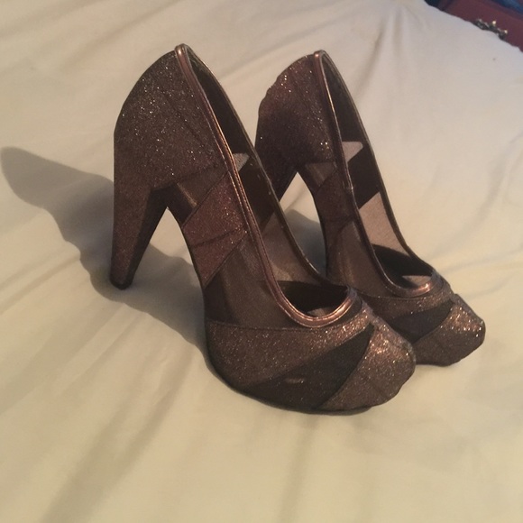 Stunning high heals BKE. Glitter - Picture 2 of 3