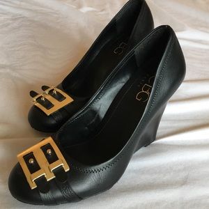 BCBG Wedged Pumps