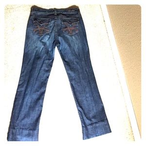 Kut from the kloth boyfriend cuff jeans size 10
