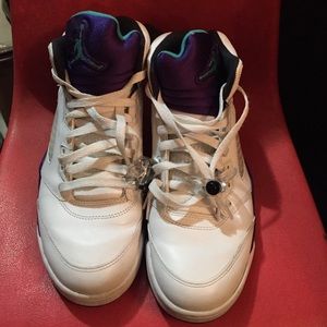 JORDAN RETRO 5 GRAPE MENS 8