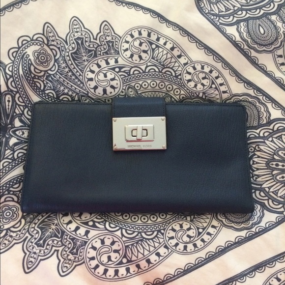 Michael Kors Navy Travel Wallet