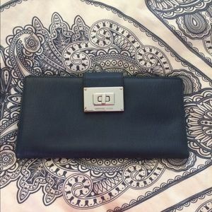 Michael Kors Navy Travel Wallet