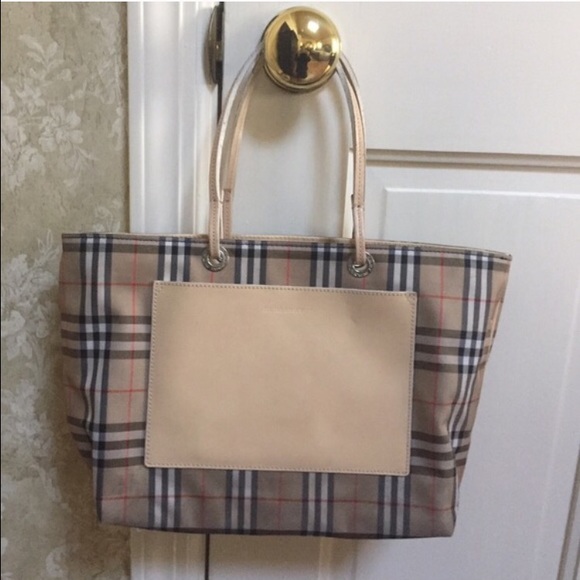 Burberry small tote bag