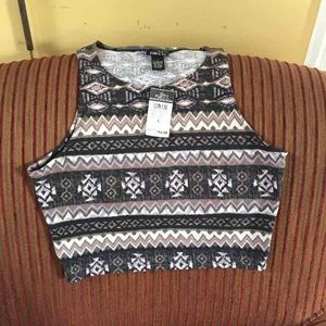 Rue 21 tribal crop top