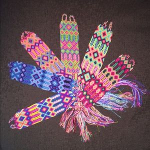 Handwoven bracelets