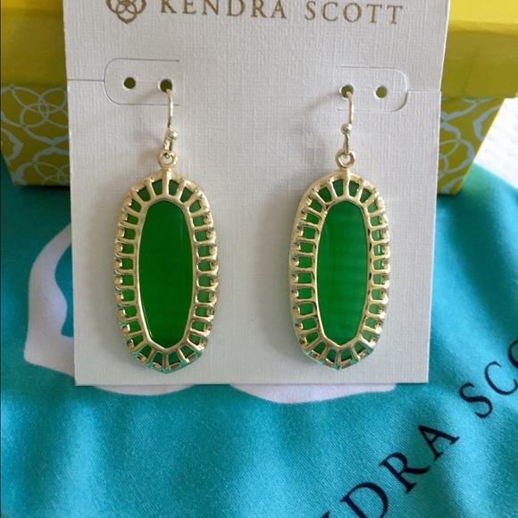 Kendra Scott Peridot Cats Eye