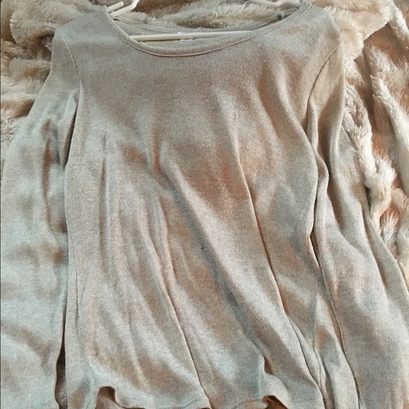 Tan long sleeve shirt - Picture 4 of 6