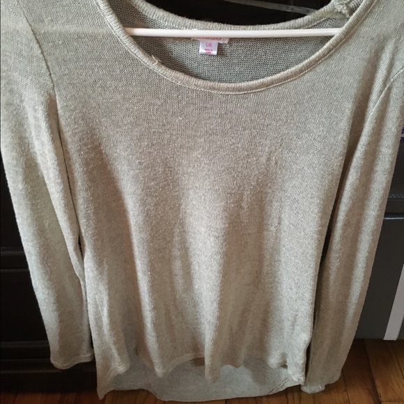 Tan long sleeve shirt - Picture 3 of 6