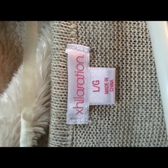 Tan long sleeve shirt - Picture 6 of 6