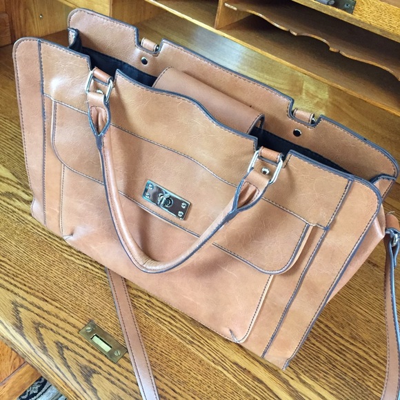 Tan Merona cross body bag