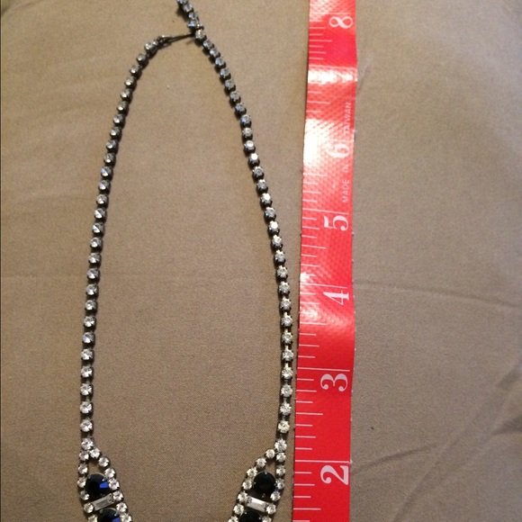 Black/Rhinestone Necklace. Must Bundle - Picture 3 of 4