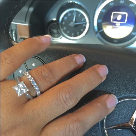 BRAND NEW ETERNITY BAND RING SIZE 6 &7 - Picture 2 of 4