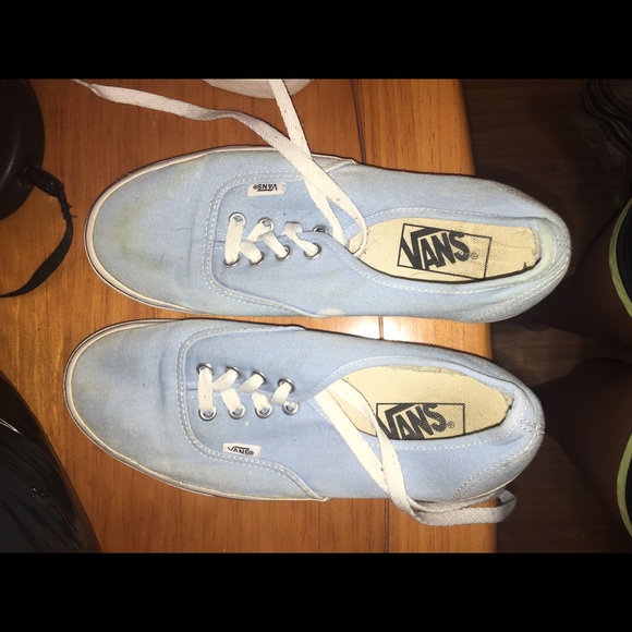 Sky blue vans
