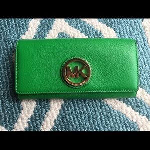 Michael Kors Green Wallet