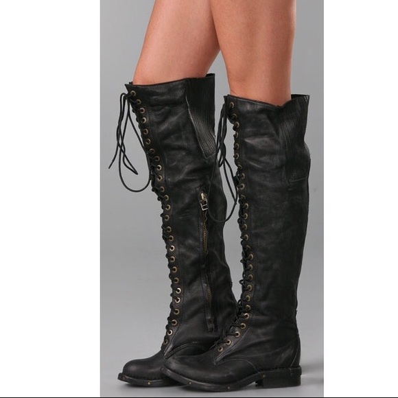 Jeffrey Campbell size 9 Meds distressed boots