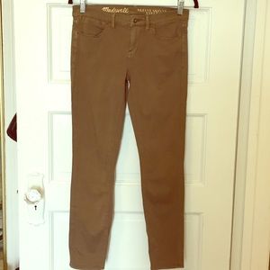 Madewell skinny skinny ankle pants