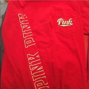 ‼️HOLD FOR TRADE‼️VS PINK SHIRT