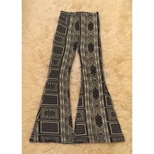 Pants - 🌚What The Bell Pants - Bandana Print Pants - 🌚What The Bell Pants - Bandana Print