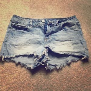 VS Pink Denim Shorts