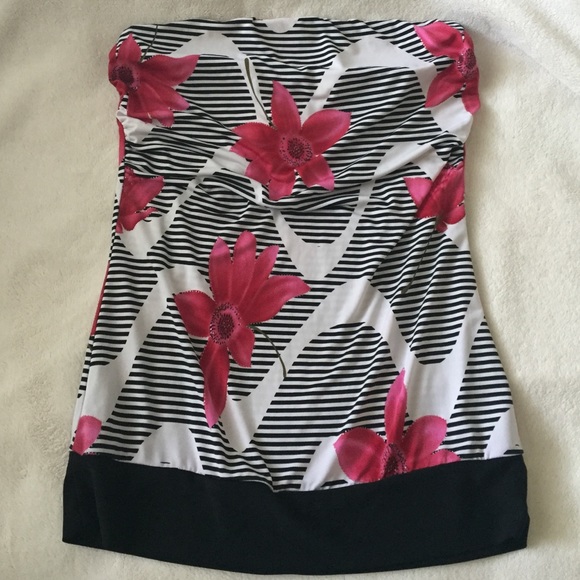 Body Central Tankini Swim Top