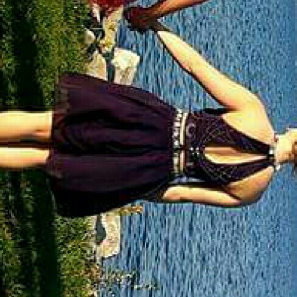 Deep Purple Two-Piece Homecoming dress - Picture 2 of 4