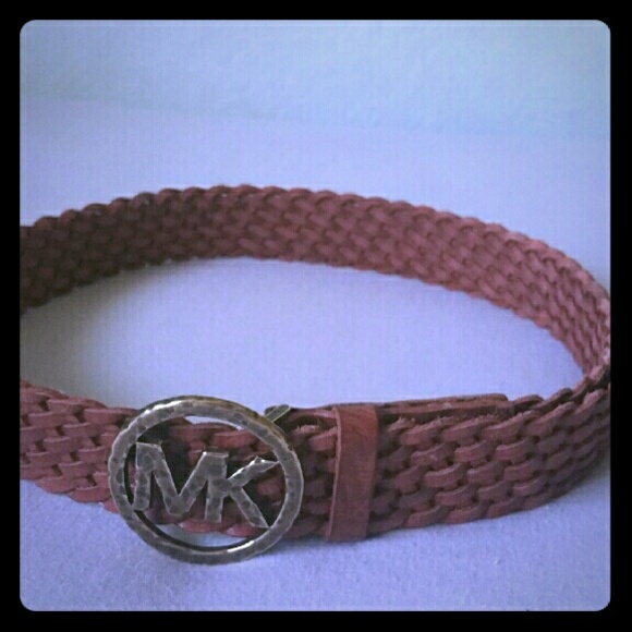 Michael Kors Genuine Leather Belt