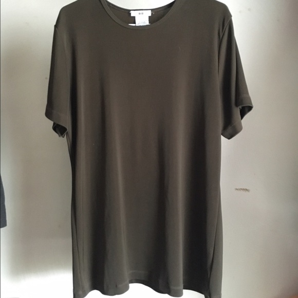 Dark green large BB long oversized shirt