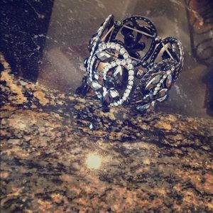 Cute black and silver necklace