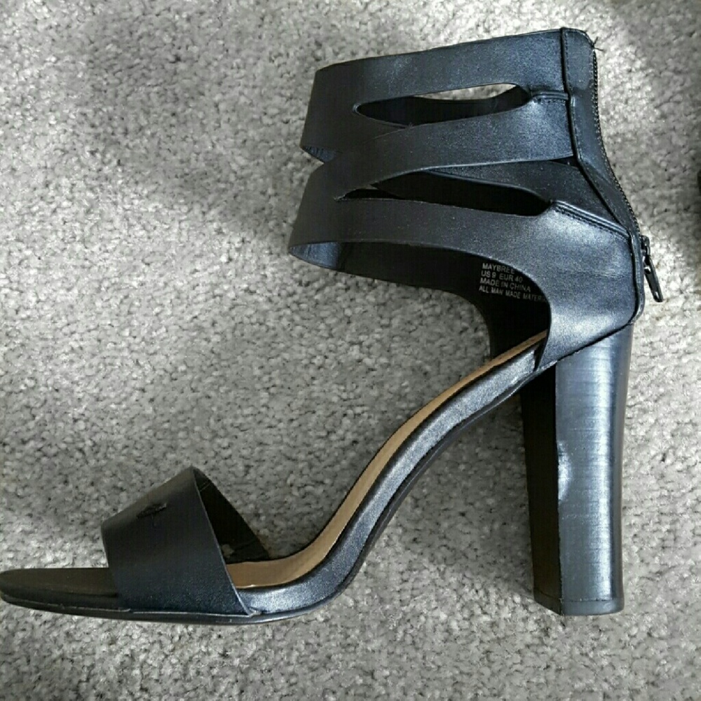 Strappy Chunky Heels
