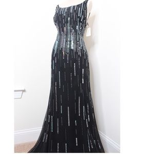 Adrianna Papell Mermaid Slip Gown