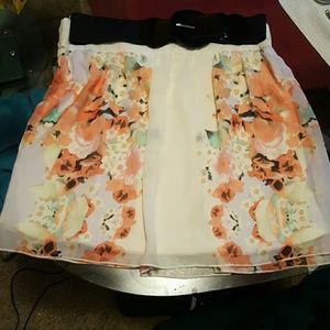 Floral skirt