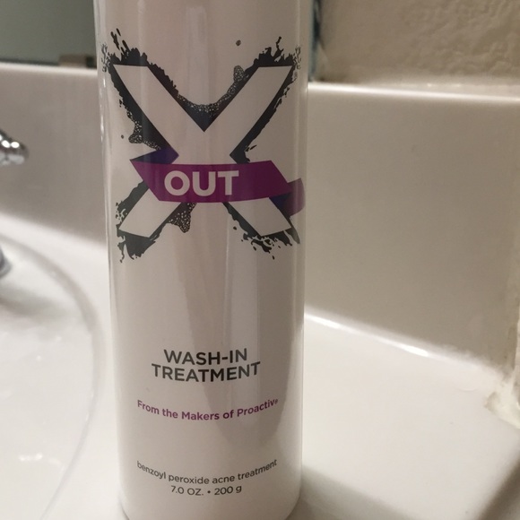 X-out wash in acne treatment!