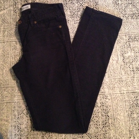 Madewell Navy Corduroy Pants 27 x 34 Cute