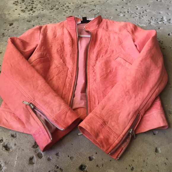 Leather jacket