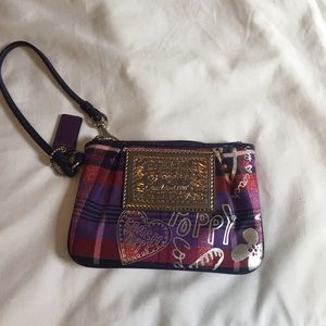 Coach Poppy Wristlet