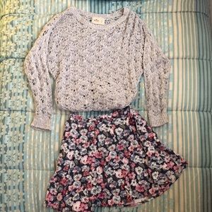 Hollister Crochet/Knit Sweater ❄️🌷💘⚡️