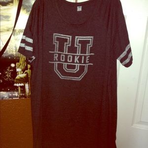 "Rookie" T-Shirt Dress