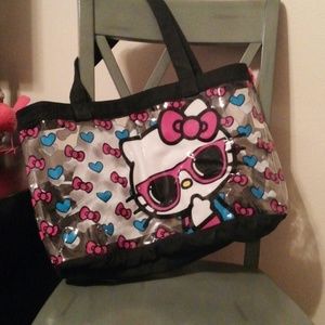Hello kitty beach time tote