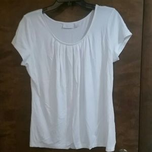 Ny&C White stretch top