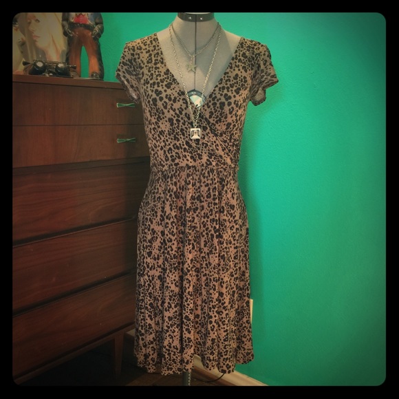 Animal print dress by Frenchi