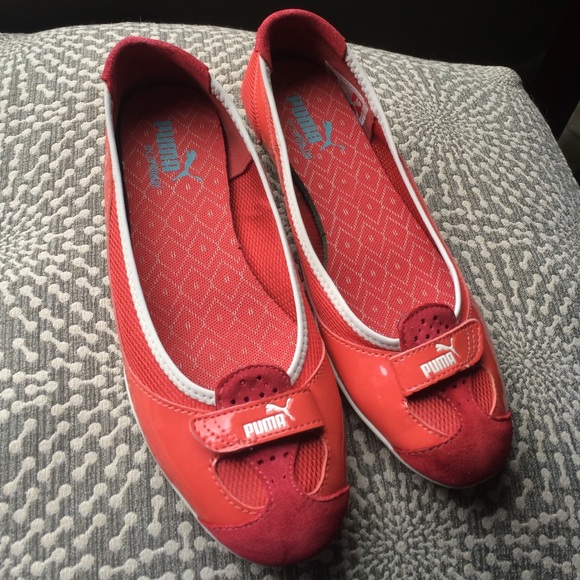 Puma Shoes - Puma mesh ballet flat Eco ortholite like new