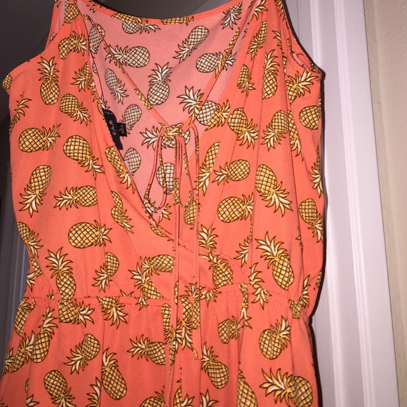EM Pineapple Romper by Urban Outfitters - Picture 3 of 4