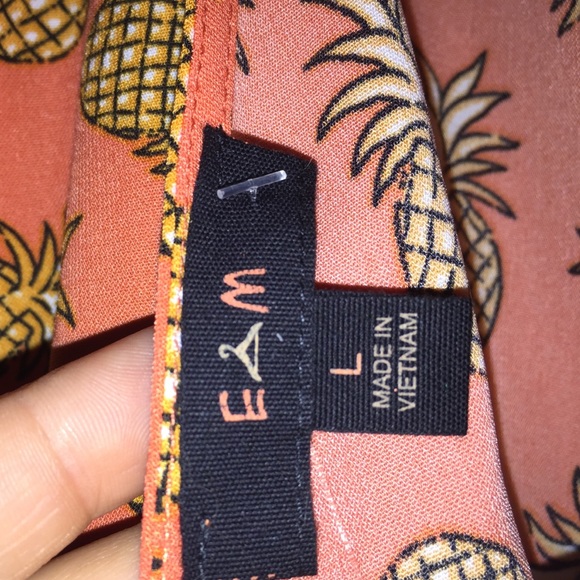 EM Pineapple Romper by Urban Outfitters - Picture 4 of 4