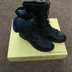 Cathy Jean combat boots
