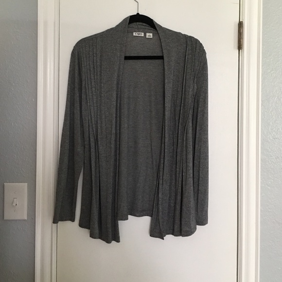 🚫SOLD🚫 High/low open front Cardigan sweater - Picture 1 of 2